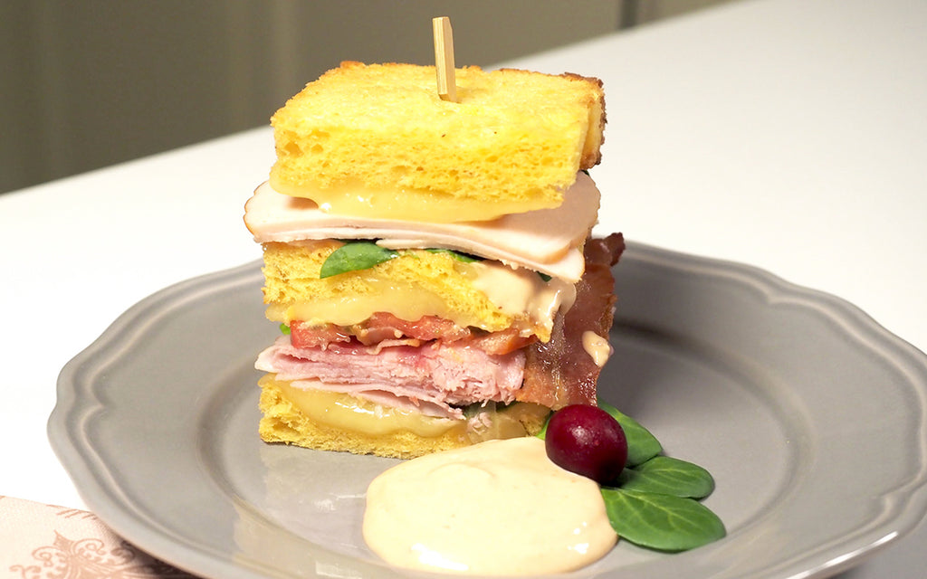 Club Sandwich with Classic Veneziana