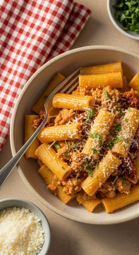 Rigatoni With Sausage And Fennel Seed Sauce