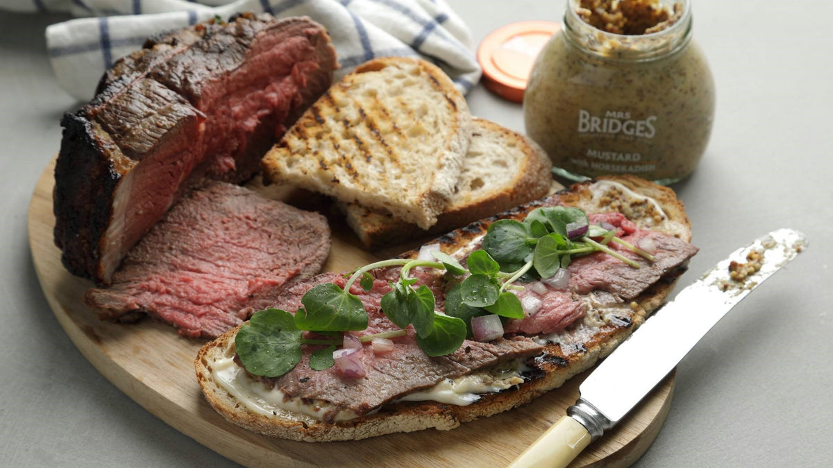 Rare Roast Beef Open Sandwiches – ShopEuraco