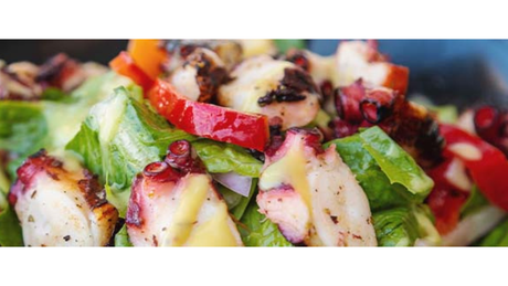 Easy Octopus Salad With Mustard Vinaigrette