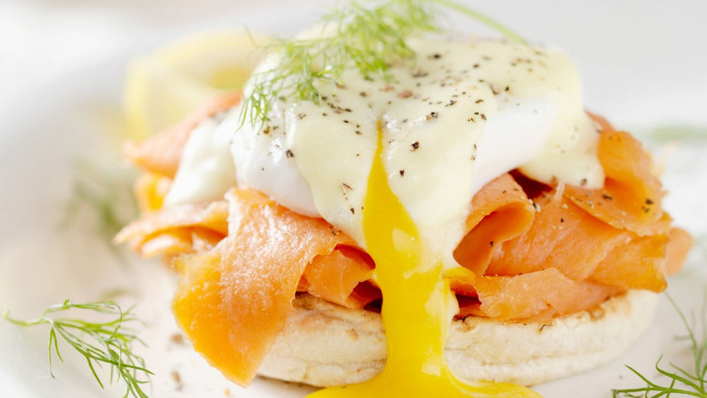 Smoked Salmon and Dill Eggs Benedict