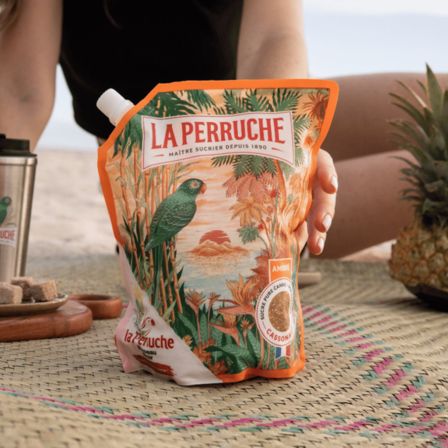 101708 La Perruche Cassonade Brown Sugar 750gm