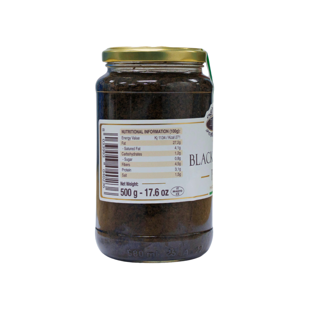 114255 Tartufi Jimmy Black Truffle Pate 10% 500gm