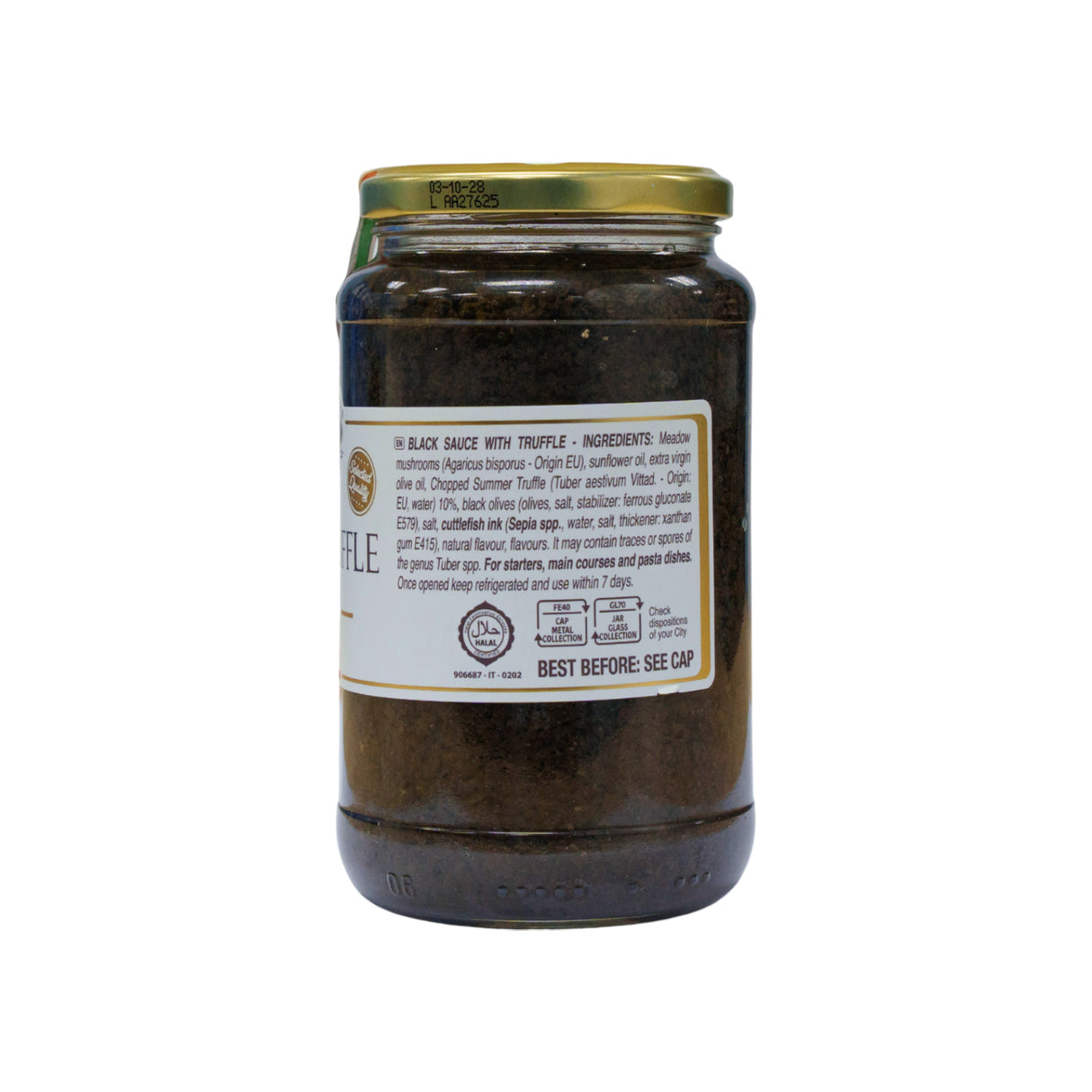 114255 Tartufi Jimmy Black Truffle Pate 10% 500gm