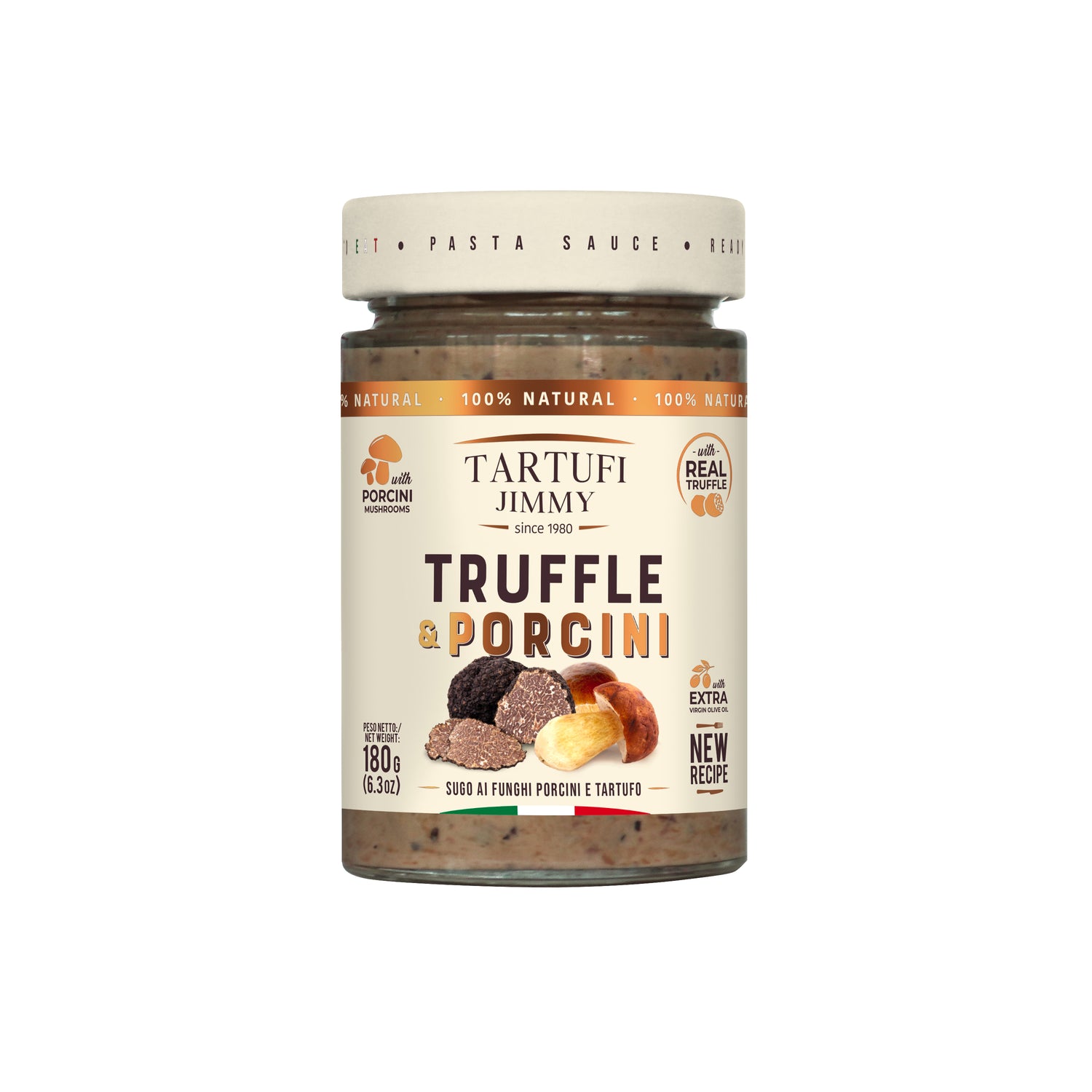 Tartufi Jimmy Truffle & Porcini Sauce 180gm