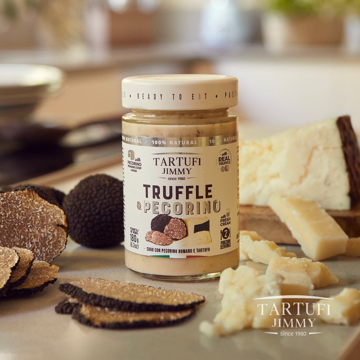 Tartufi Jimmy Truffle & Pecorino Romano Cheese Sauce 180gm