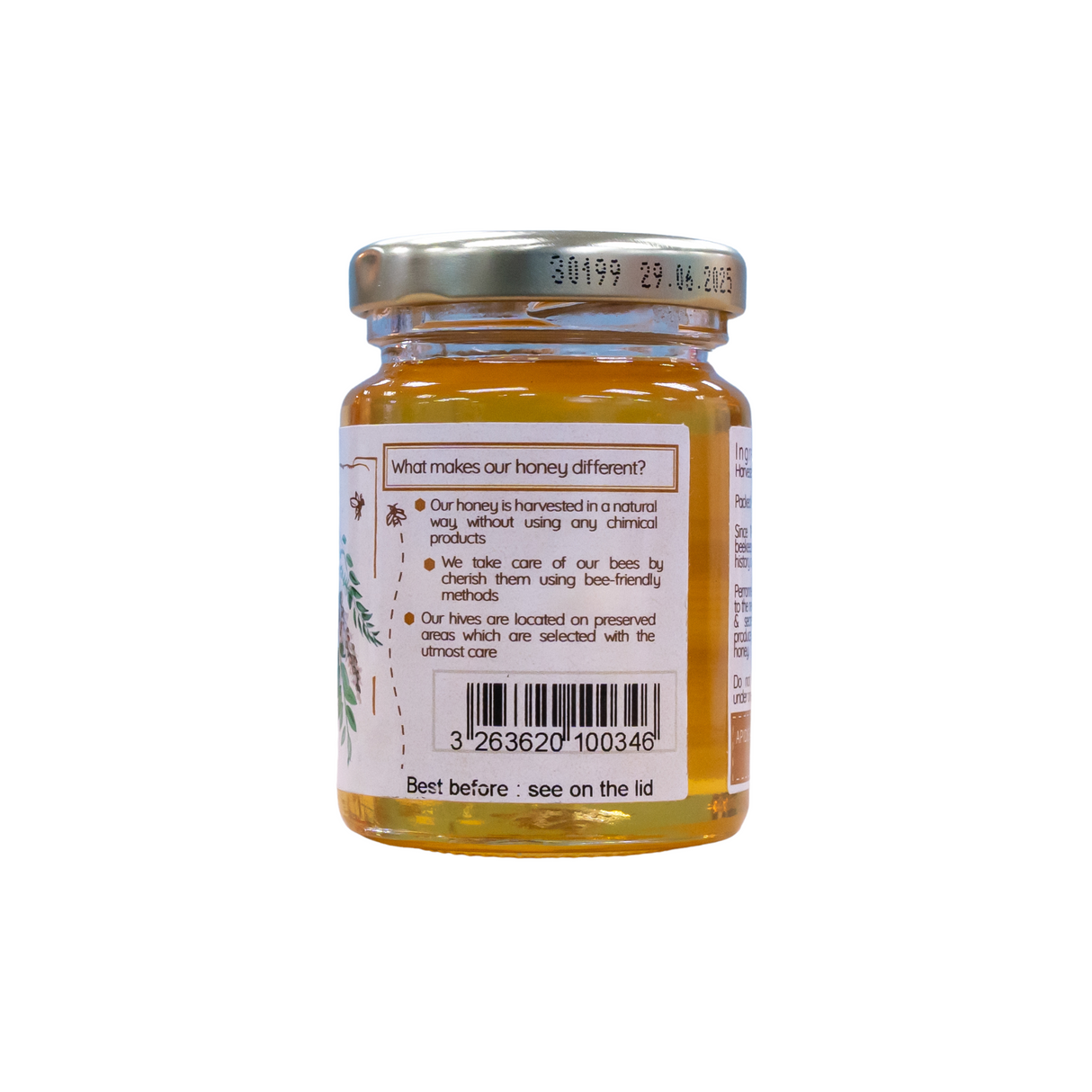 Acacia Raw Honey 125gm