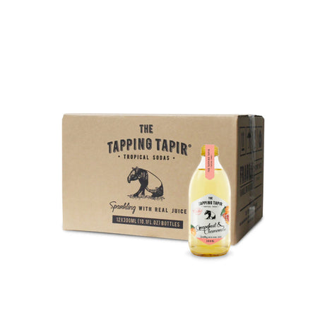 Tapping Tapir Sparkling Juice Grapefruit & Chamomile 300ml - Carton