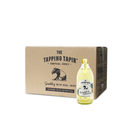 The Tapping Tapir Sparkling Juice Pineapple & Calamansi 300ml - Carton