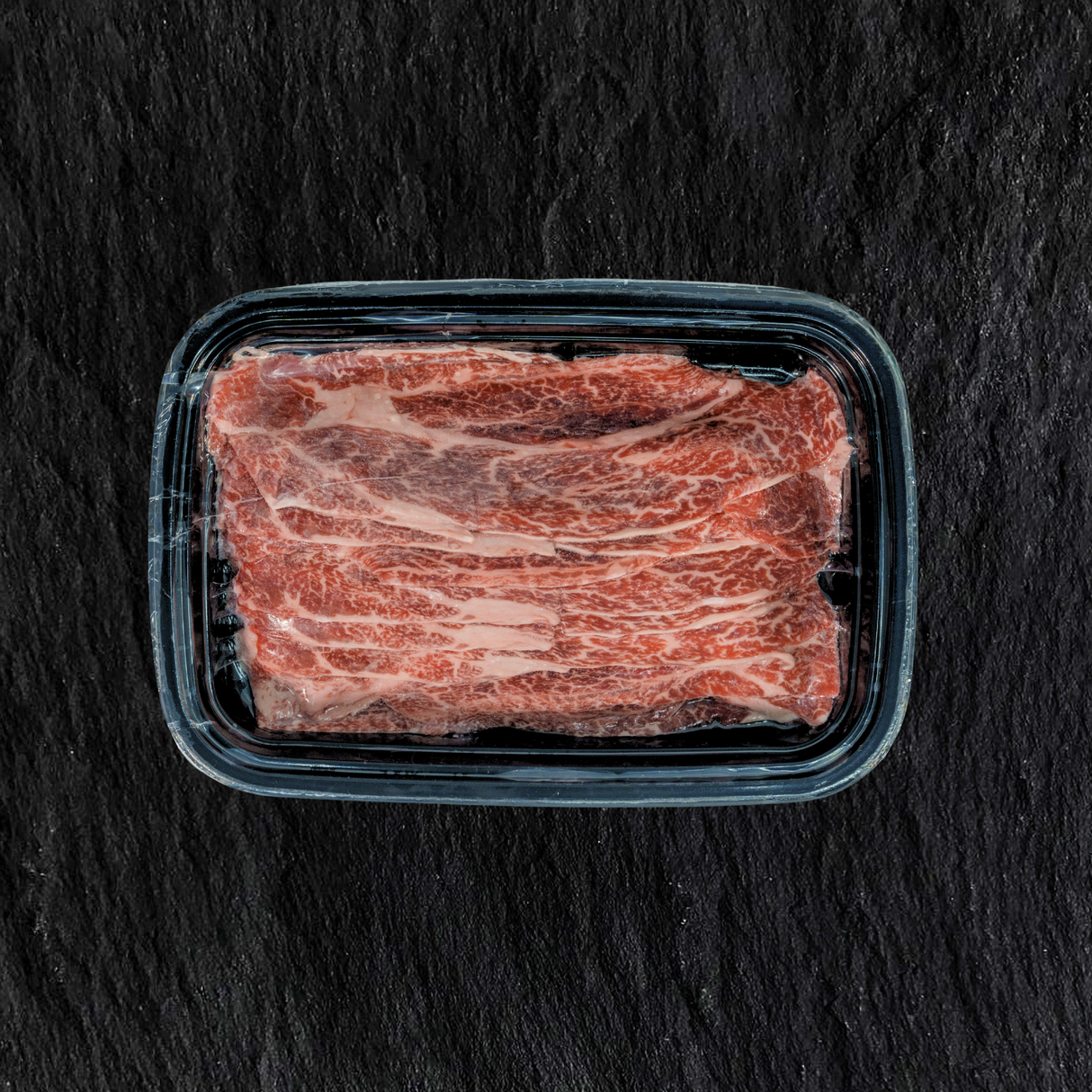 Japanese Wagyu Chuck Boneless Shabu Shabu ±2mm, Frozen 250-270gm/tray (SP)