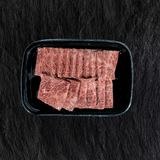 Japanese Wagyu Chuck Boneless Yakiniku ±3mm, Frozen 250-270gm/tray (SP)