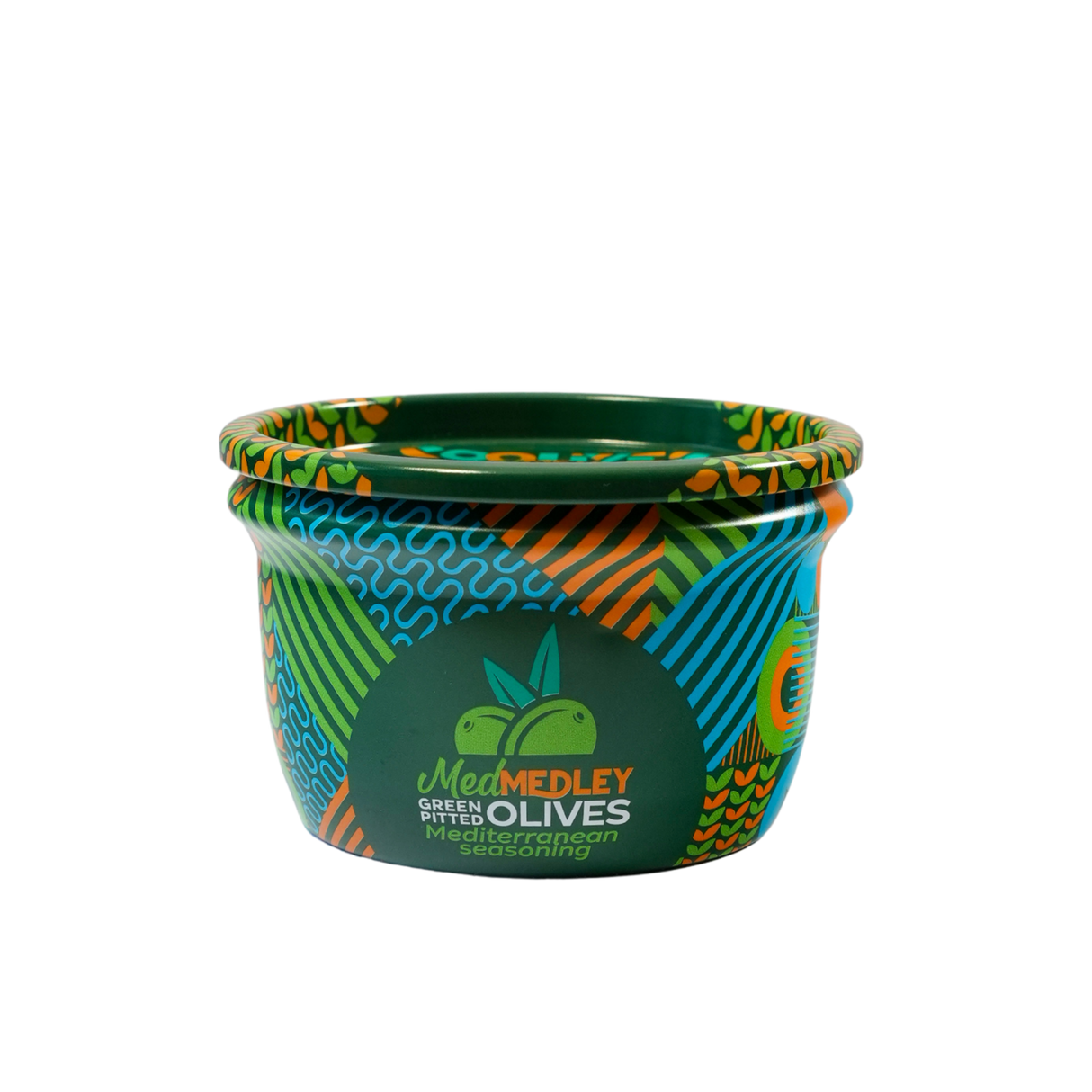 The Coolives Pitted Green Olive Mediterranean Seasoning 56gm