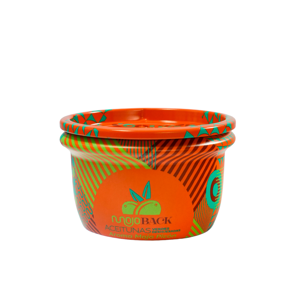 Pitted Green Olive Garlic & Paprika Flavoured 56gm