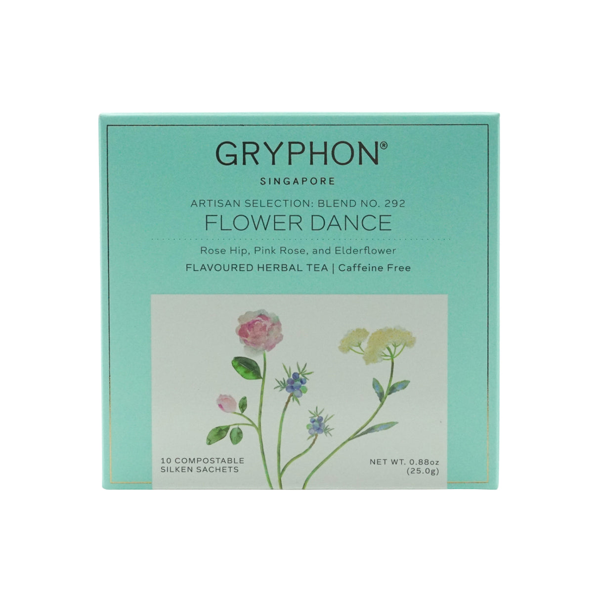 Gryphon Tea Sachet Flower Dance 10's