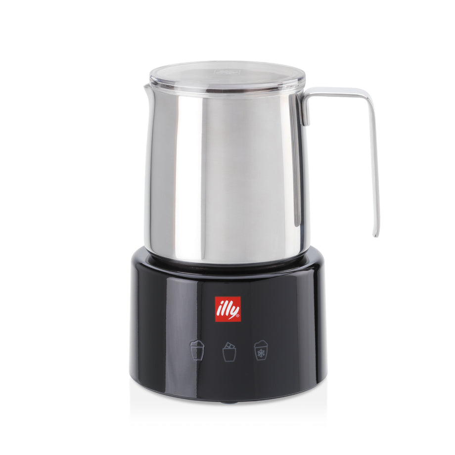 illy Milk Frother 230-240V Black & Stainless Steel UK – ShopEuraco