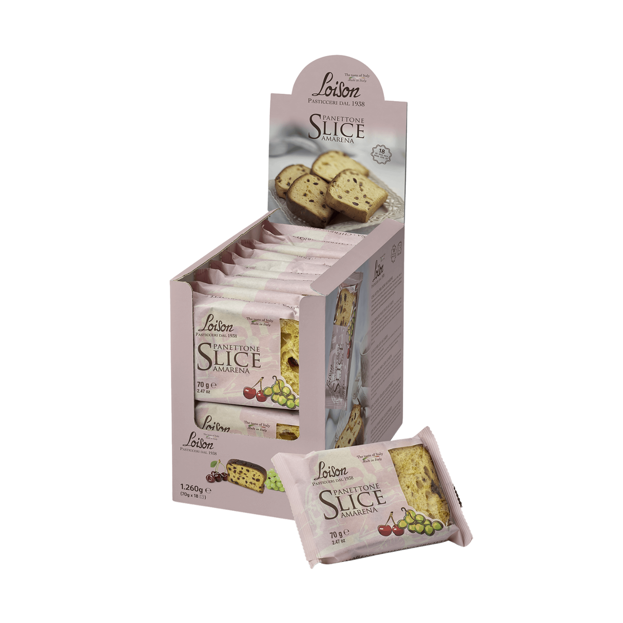 Panettone by the Slice Cherry - Dispenser