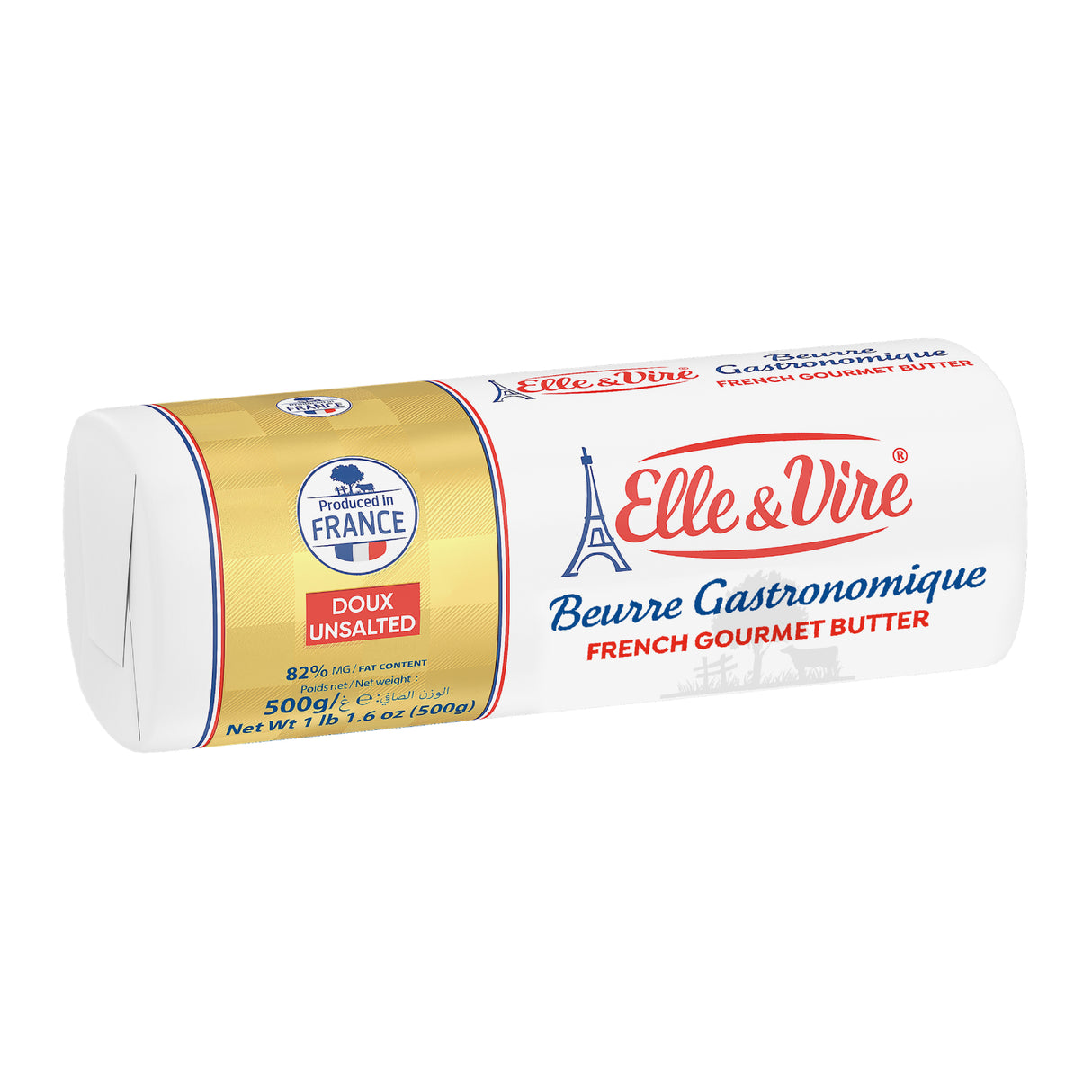 Elle Vire Unsalted Butter Roll 500gm