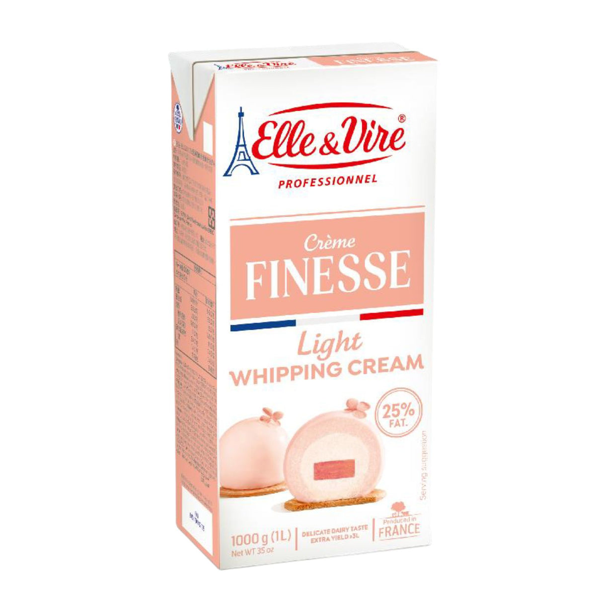 Finesse Light Whipping Cream 25% Fat