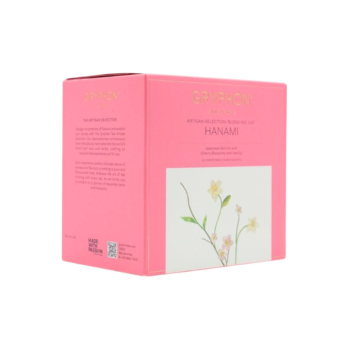 Hanami Tea Gryphon Tea Sachet Hanami 10's – ShopEuraco