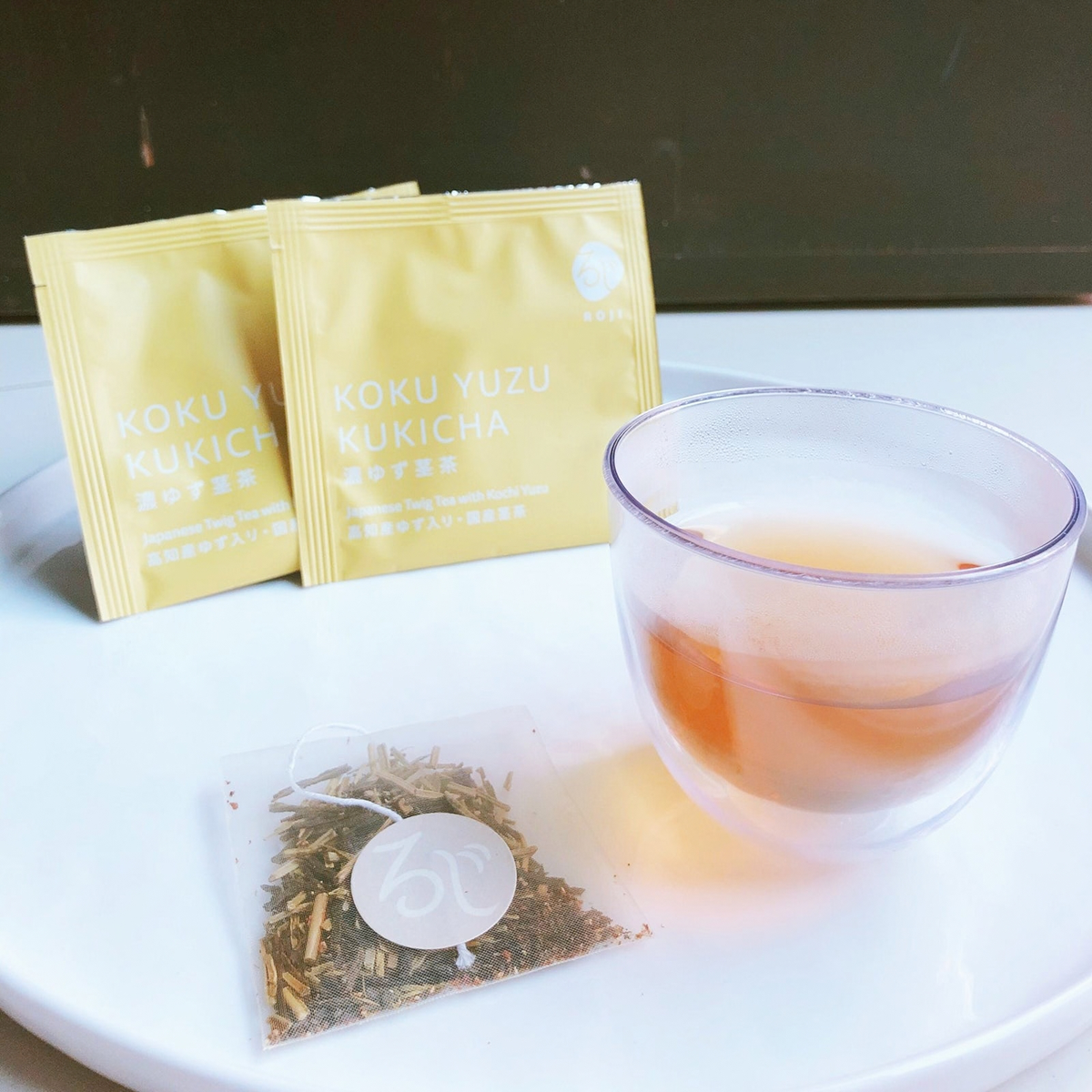 Tea Sachet Koku Yuzu Kukicha 10s