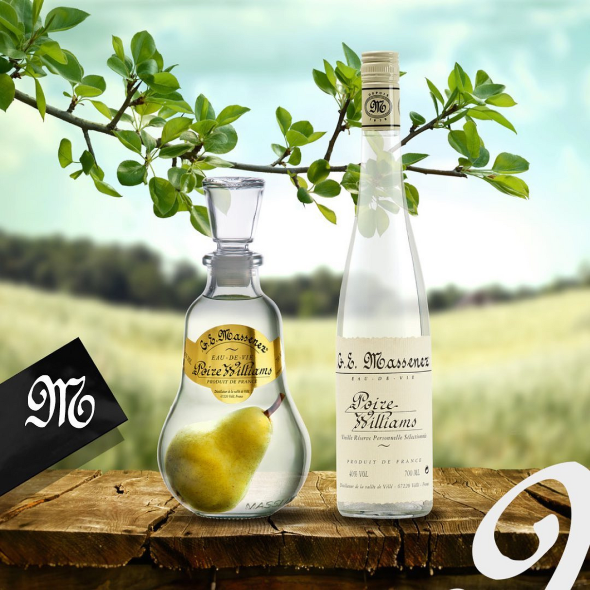 Eau De Vie William Poire (Pear) 40% Alcohol 