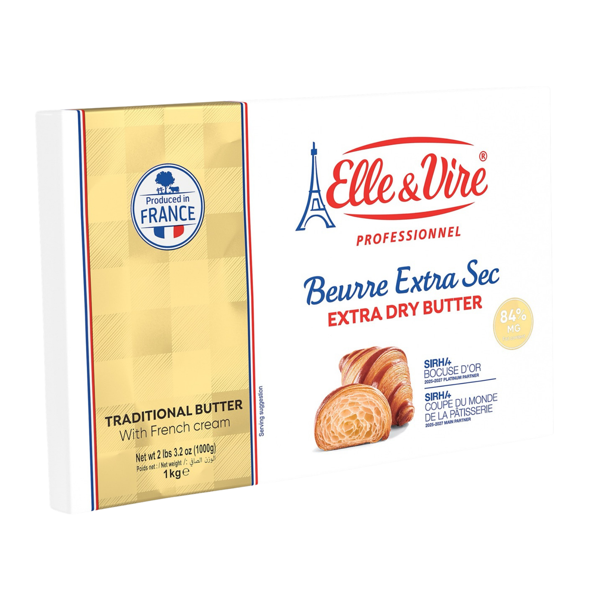 Butter Sheet 84% Fat Unsalted 1kg