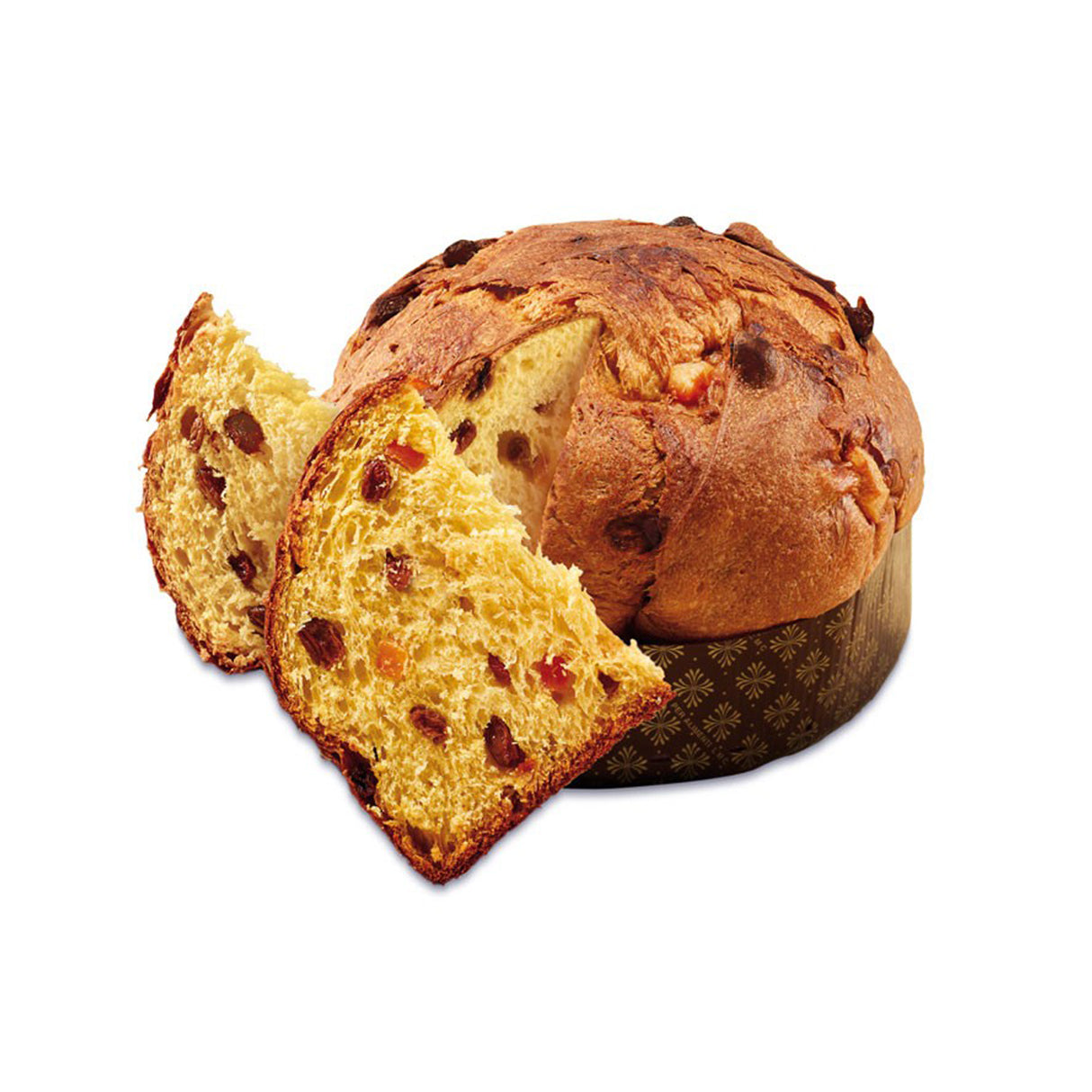 Tall Baked Panettone Round Tin