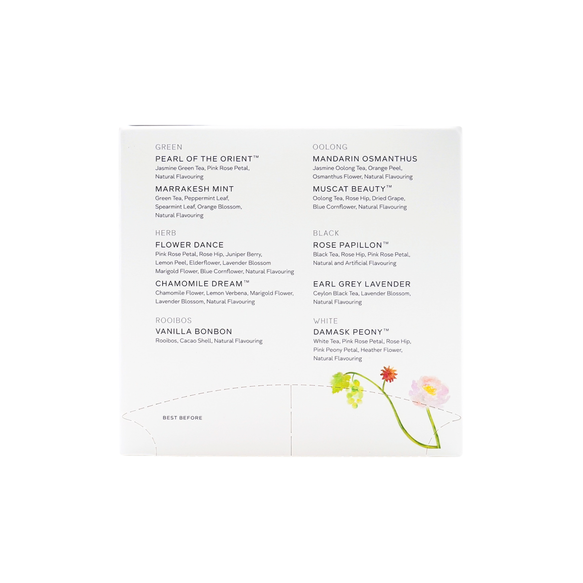 Tea Sachet Treasure 10's