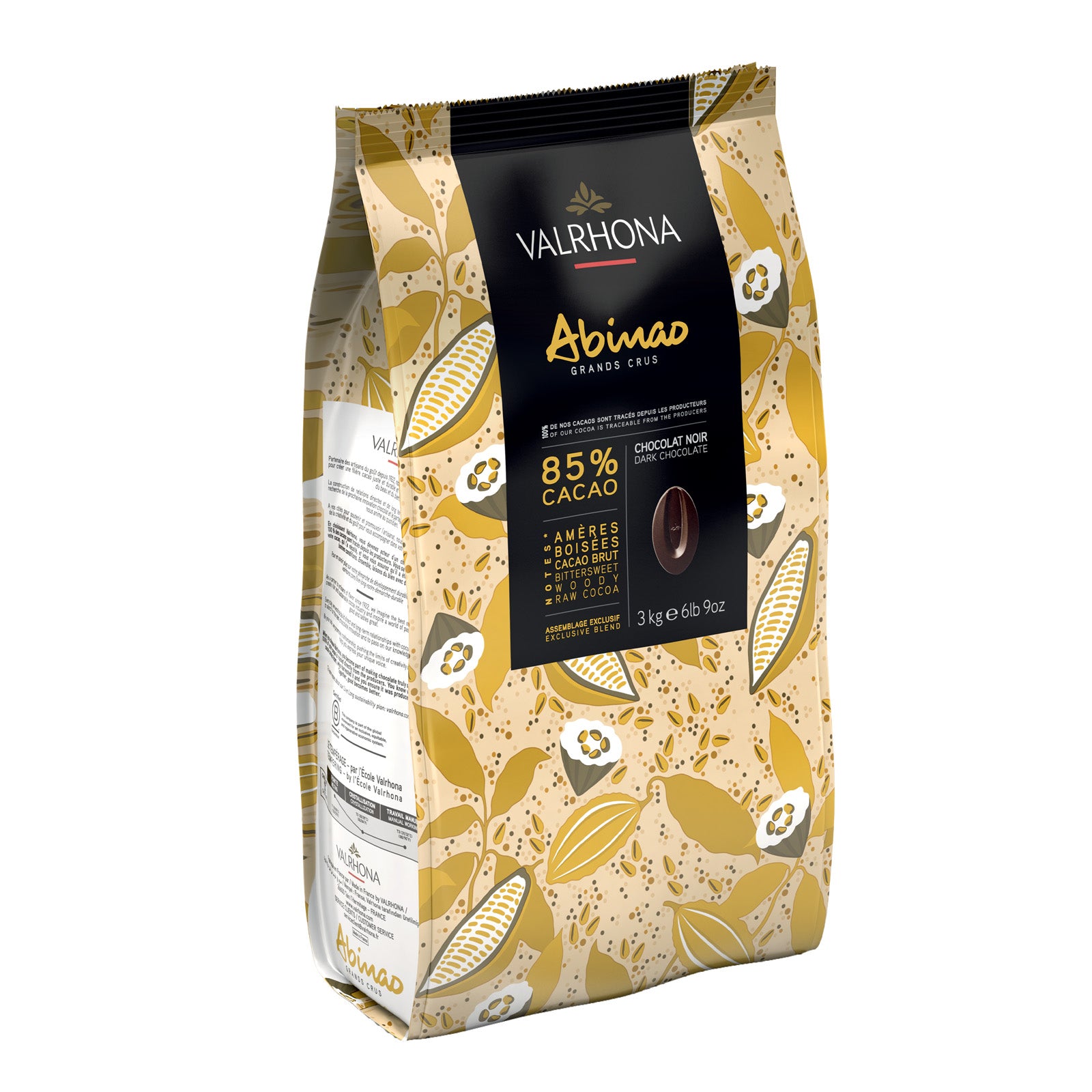 ValrhonaAbinao Dark 85% Cocoa 3kg – ShopEuraco