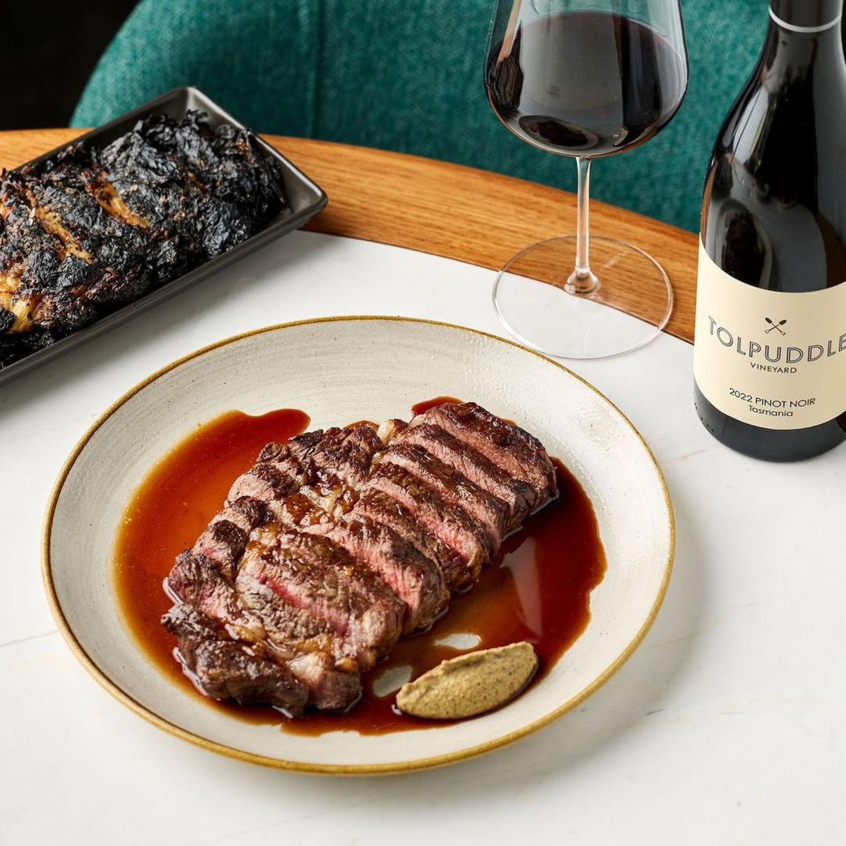 S. Kidman Premium Wagyu Beef Ribeye MBS 2-3 Portion, Frozen 200-220gm (SP)