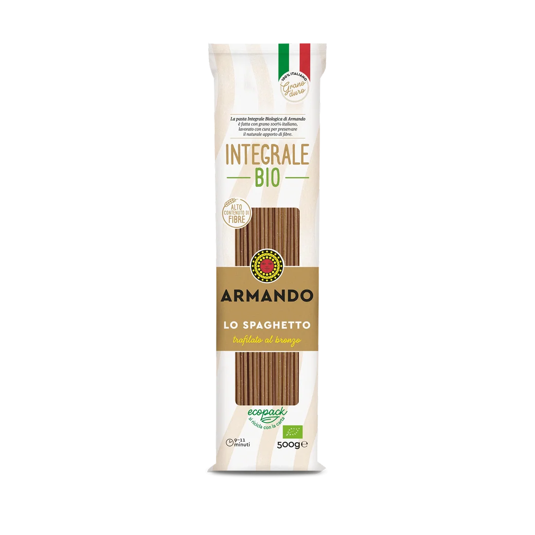 Pasta Wholemeal Organic Lo Spaghetti 500gm