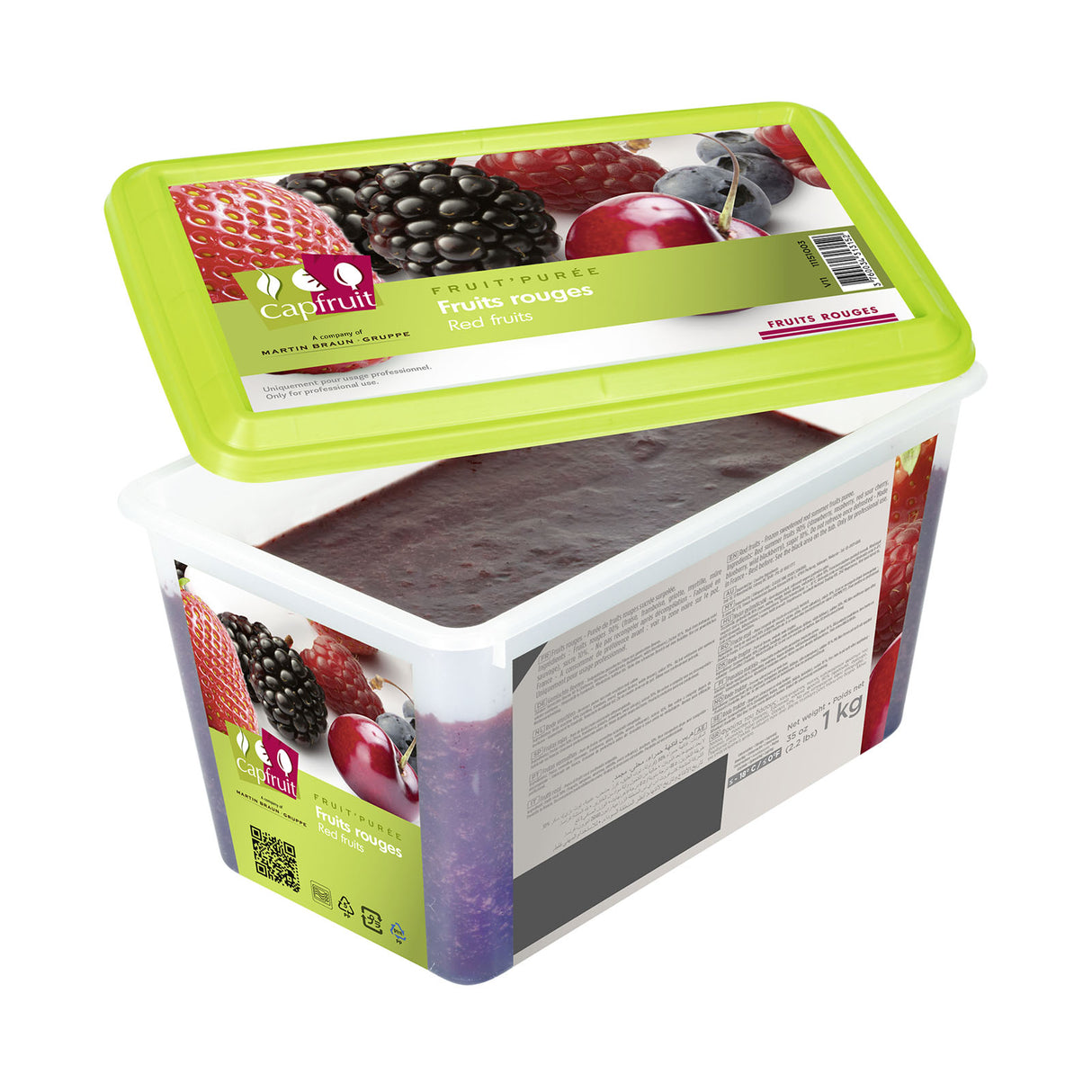 Puree Mixed Red Fruit 