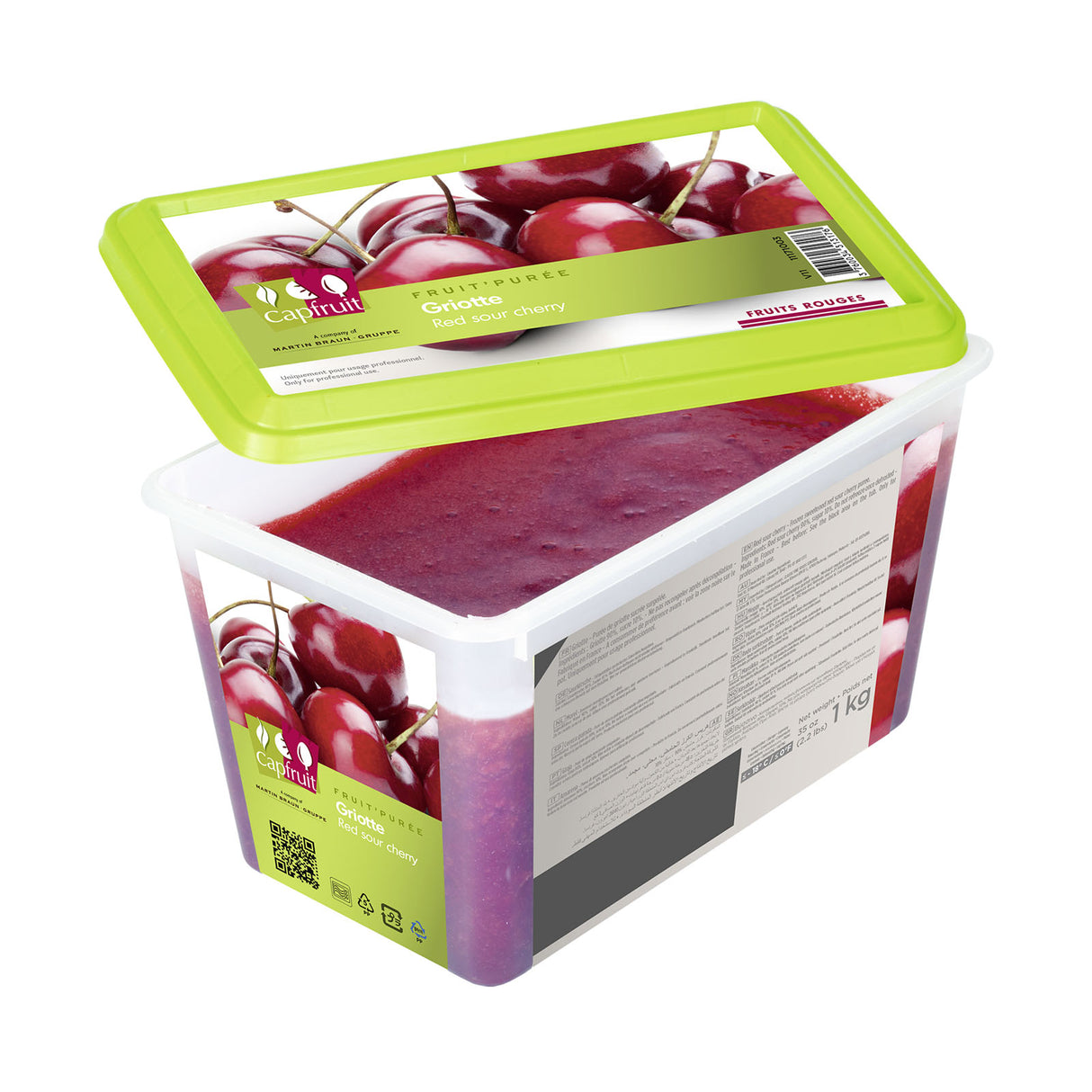 Puree Red Sour Cherry (Morello Cherry) 