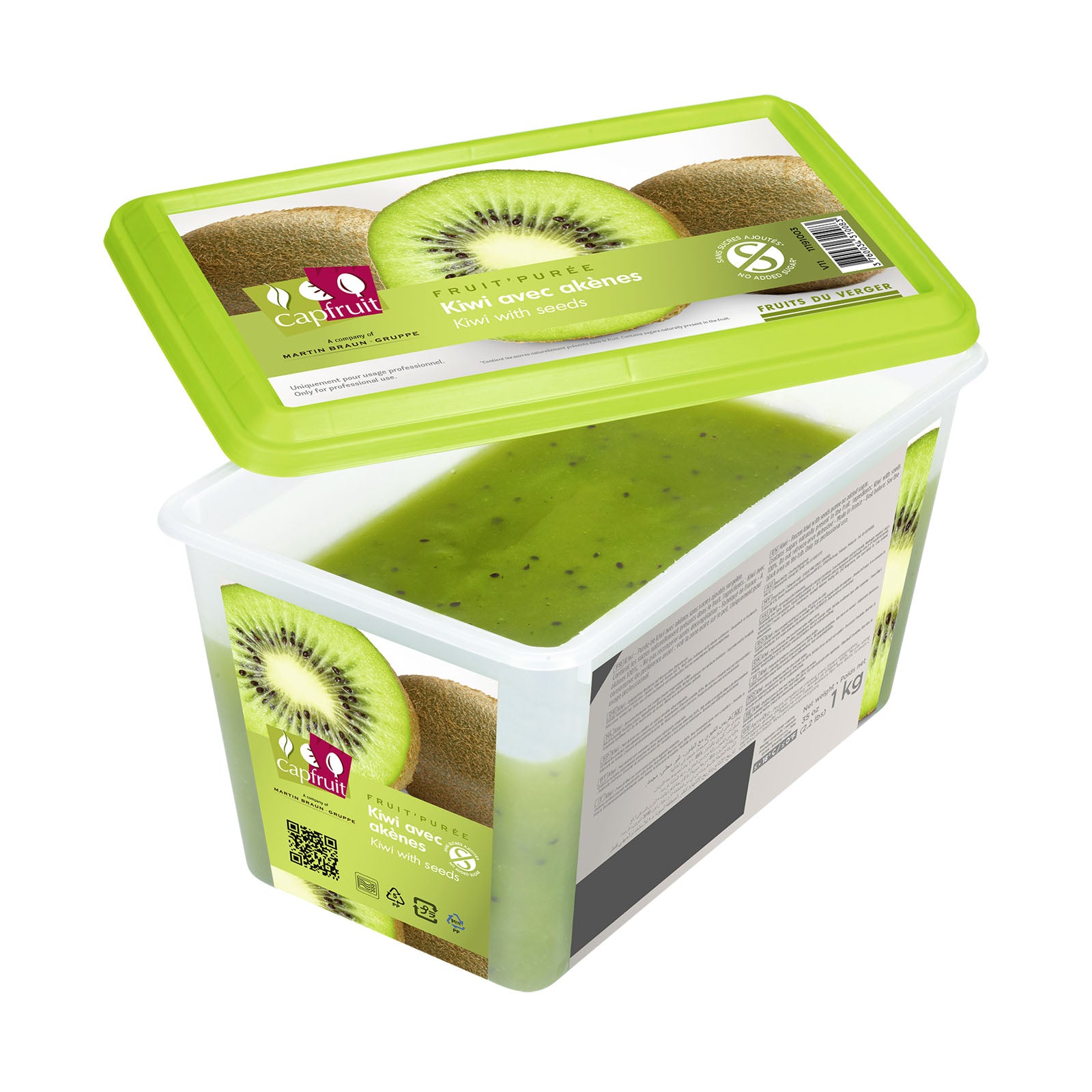 Puree Kiwi 100% 1kg, Frozen – ShopEuraco