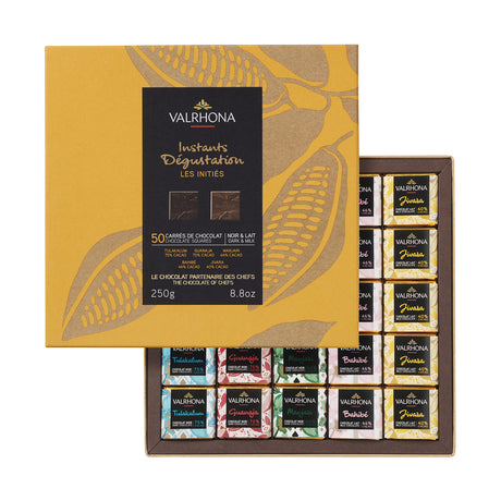 Gift Box 50 Squares Dark & Milk Choc 