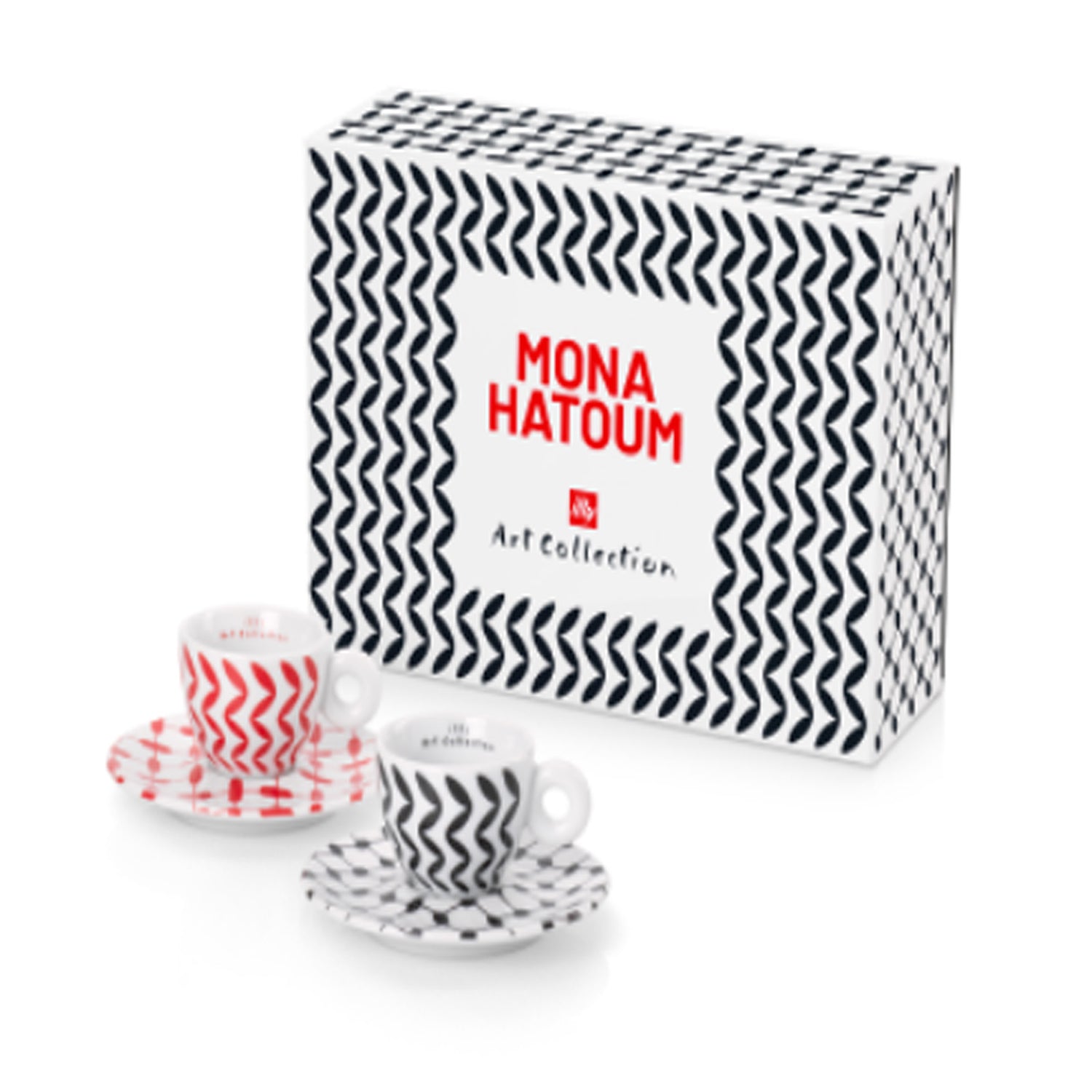 Art Collection Kit Mona Hatoum 2 Espresso Cups