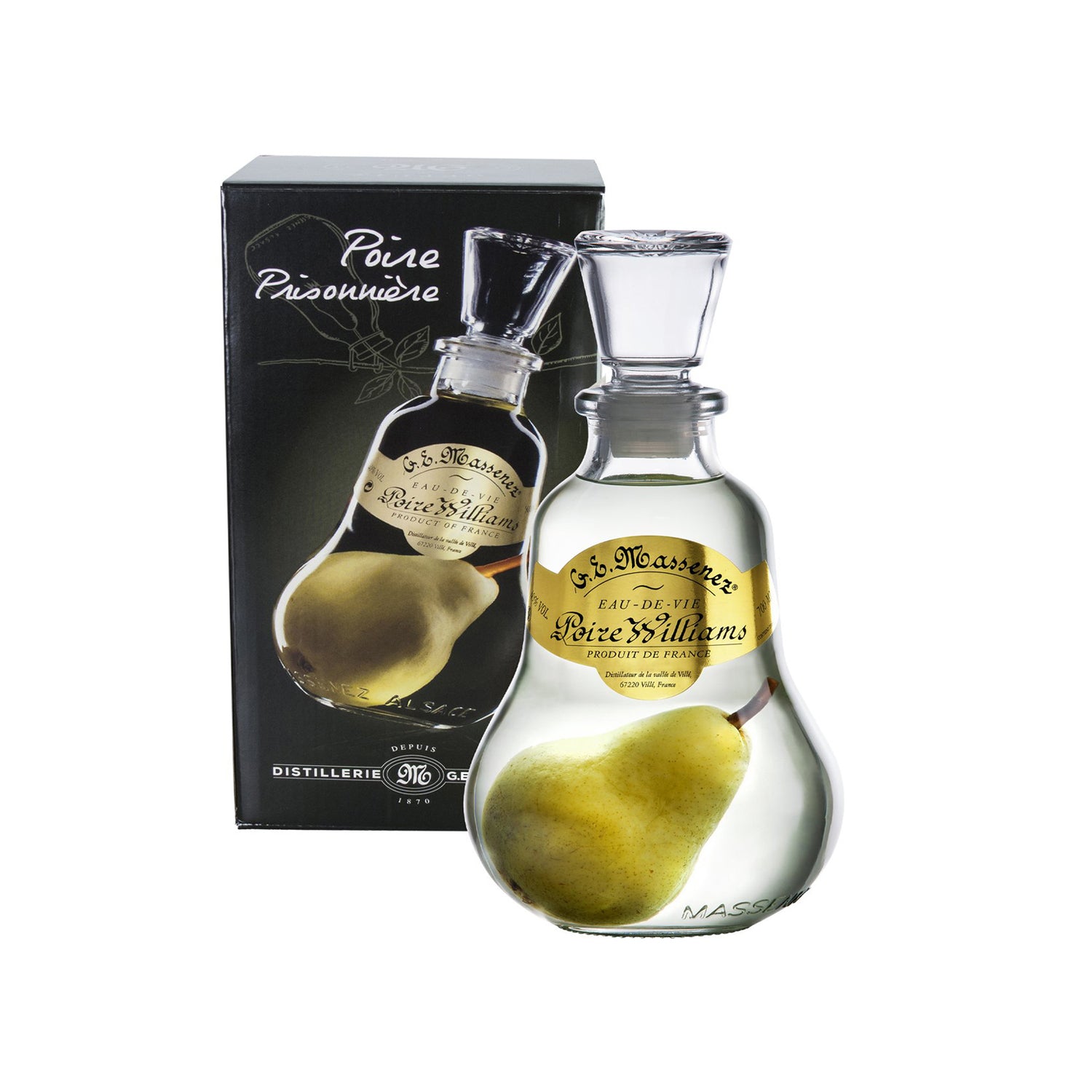 Carafon Avec William Poire (Pear) Prisoner 40% Alcohol