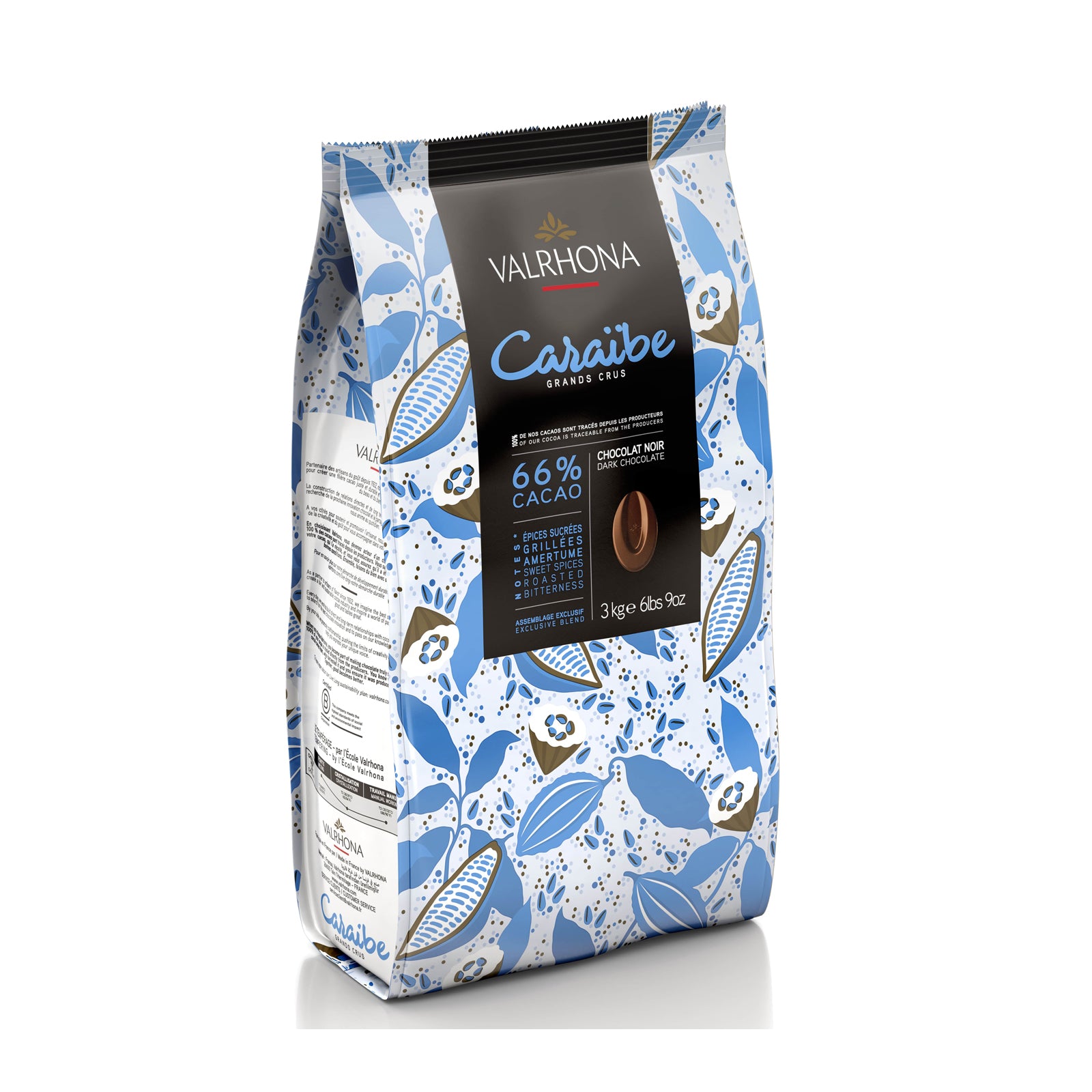 Caraibe Dark 66% Cocoa 3kg – ShopEuraco