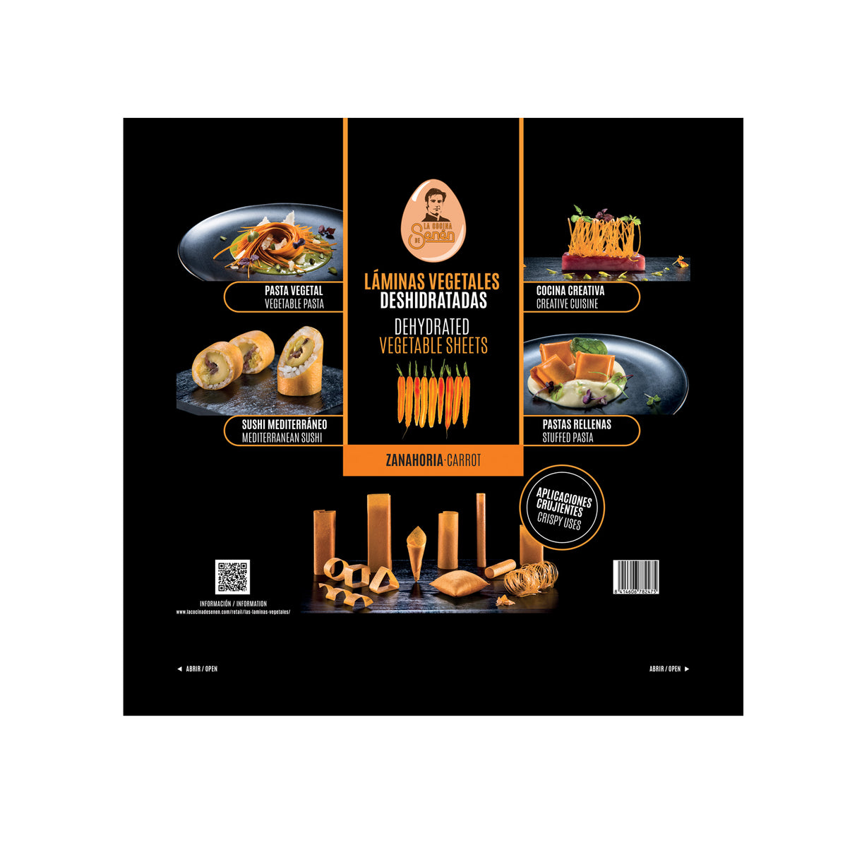 Dehydrated Vegetable Sheets Carrot
