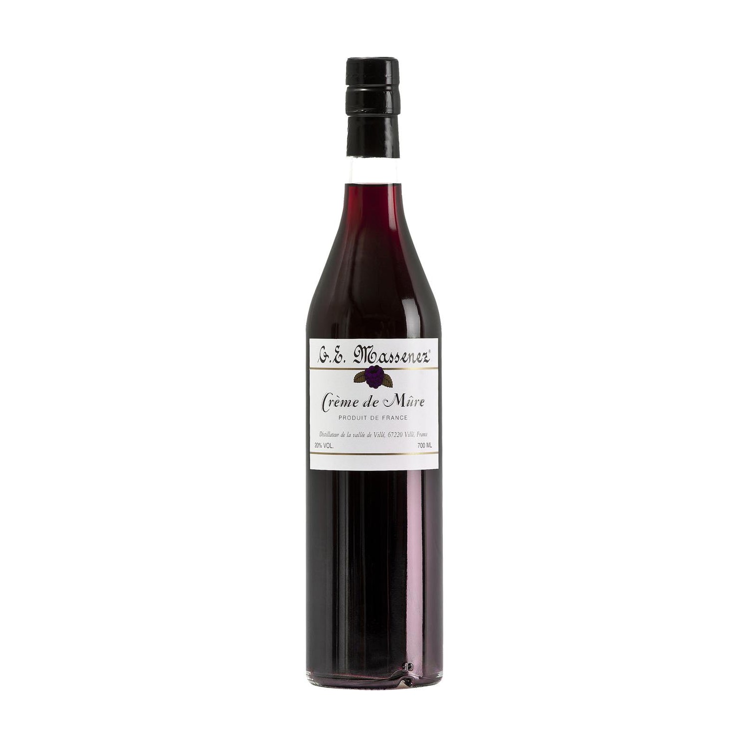Creme de Mure (Blackberry) 20% Alcohol