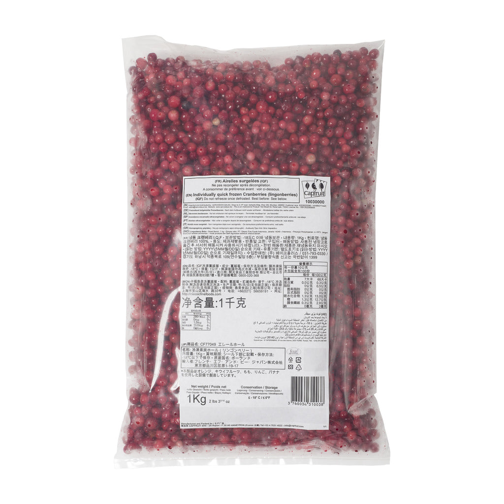 IQF Fruit Lingonberry