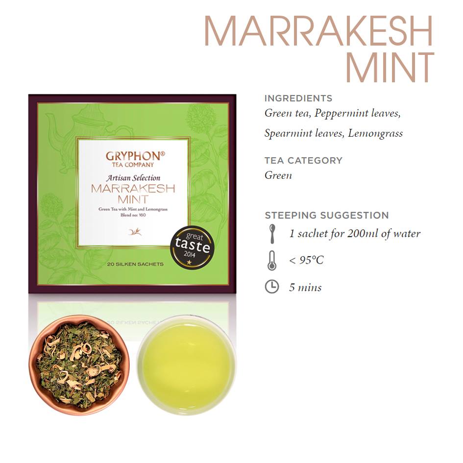 Tea Sachet Marakesh Mint