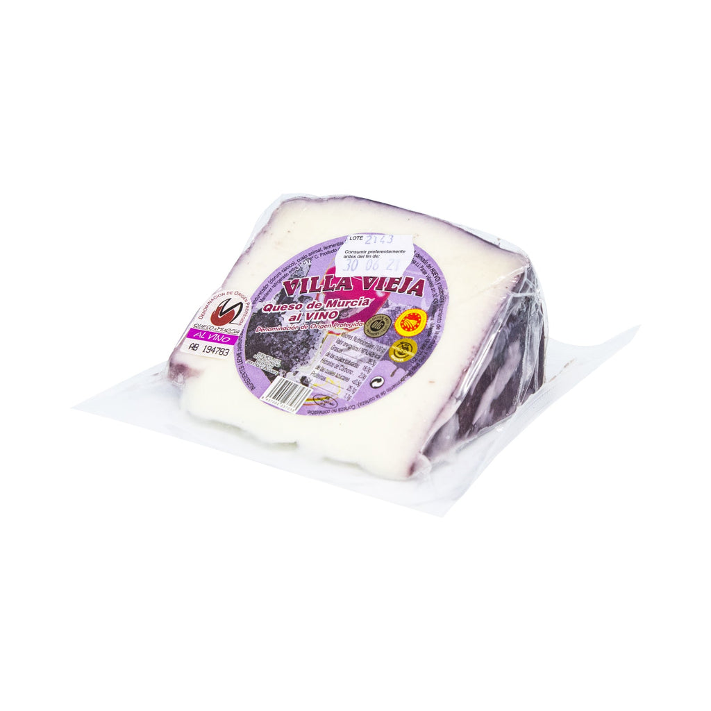 Bonvallis Murcia al Vino DOP (Wine Cured Goat Cheese)
