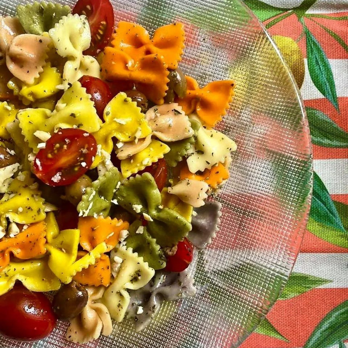 Pasta Farfalle 5 Flavours (Wheat Germ, Spinach, Turmeric, Beetroot & Squid Ink)
