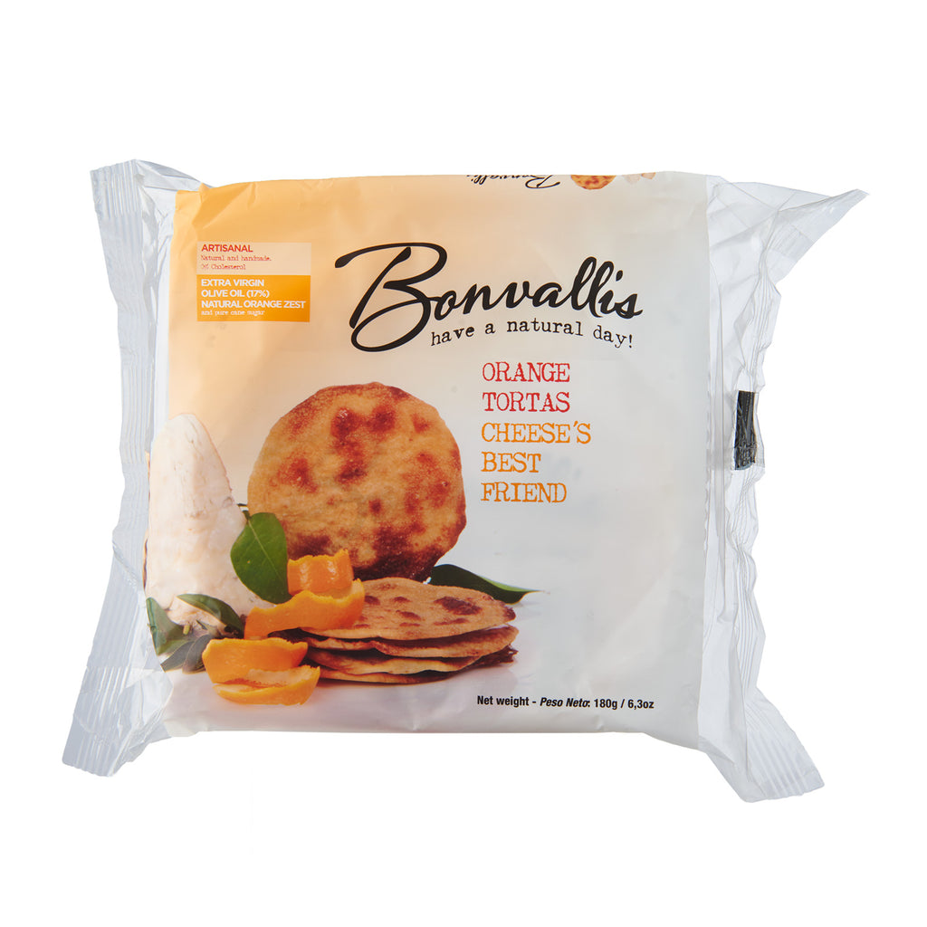 Bonvallis Tortas w Orange Peel 