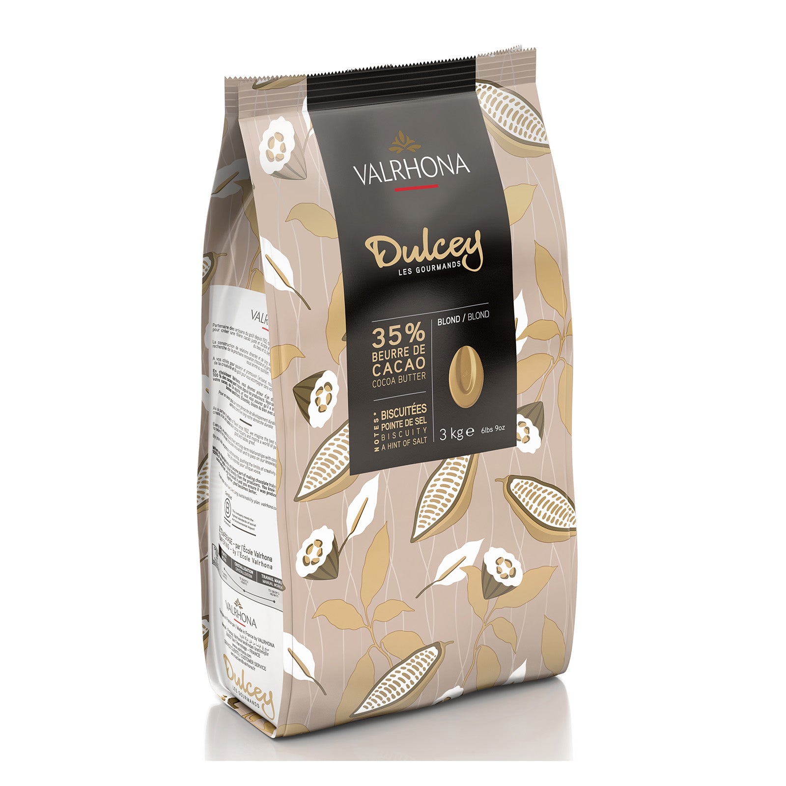Valrhona Dulcey Blond 35% Cocoa 3kg – ShopEuraco