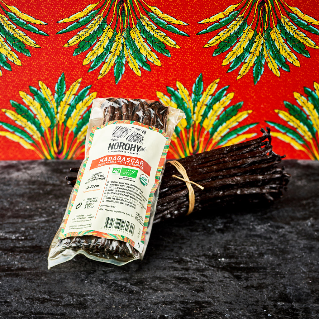 Organic Black Non-Split Madagascar Vanilla Bean 