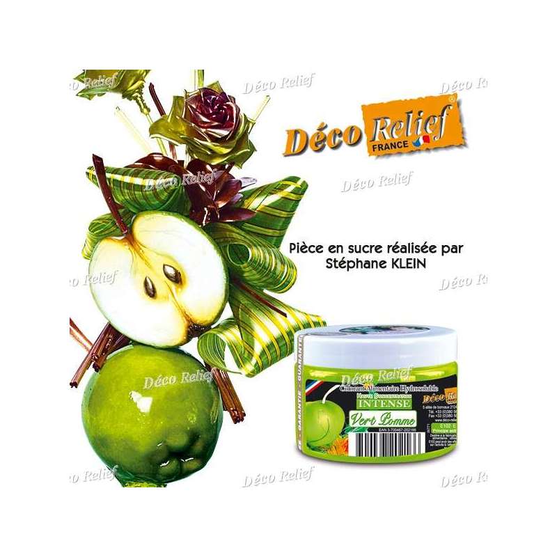 Colorant Intense Hydrosoluble Apple Green