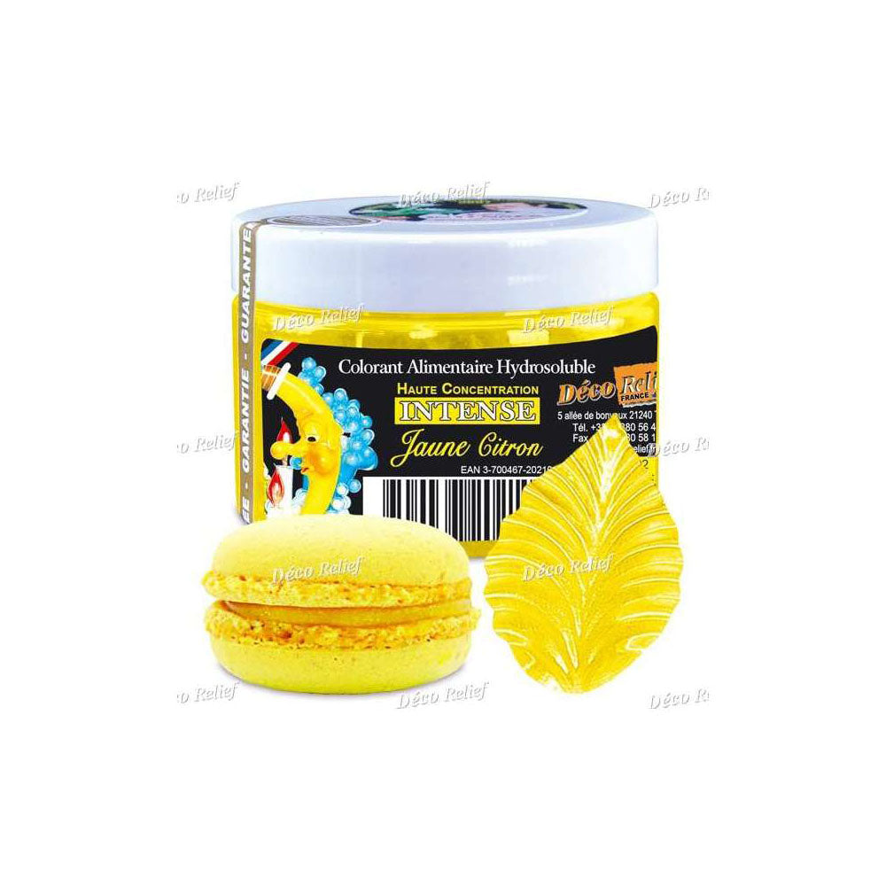 Colorant Intense Hydrosoluble Lemon Yellow