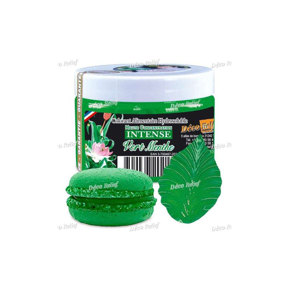 Colorant Intense Hydrosoluble Mint Green